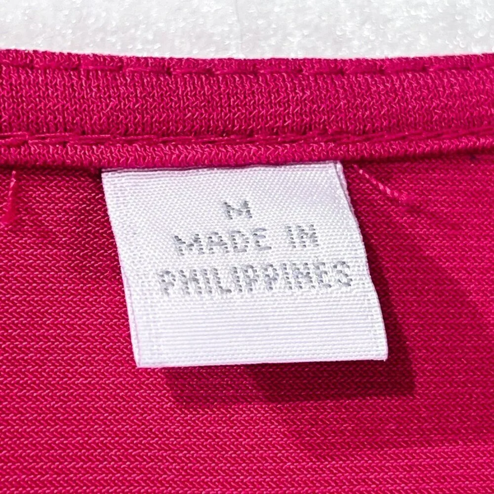 Women's New York & Company Dress | Sleeveless | Midi | Size Medium | Wrap | Pink - Picture 14 of 16